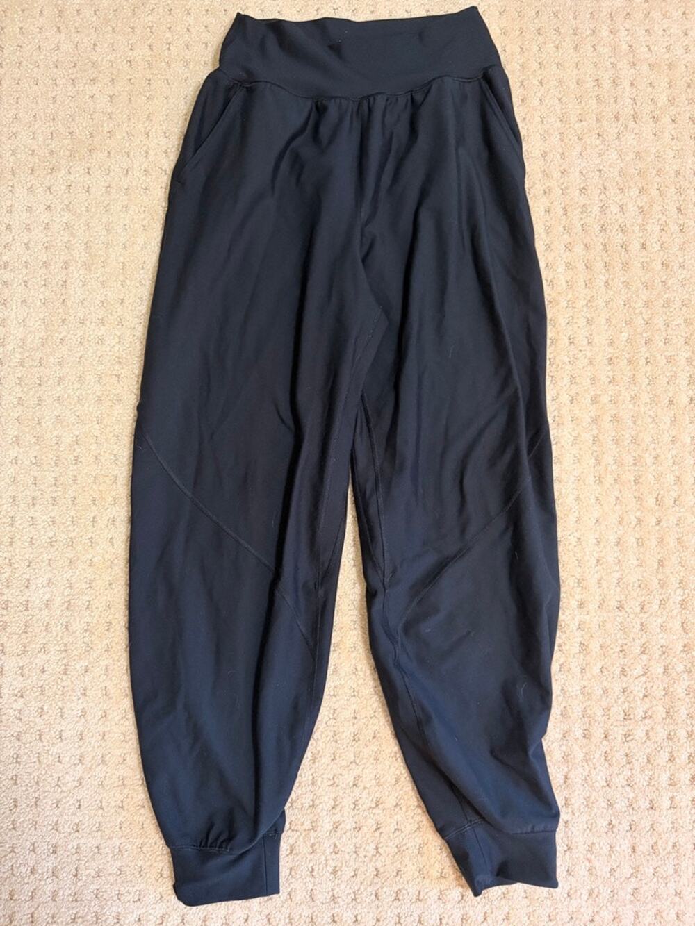 Abercrombie YPB sculptLUX Black Jogger Pants M